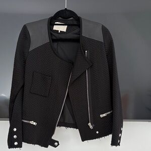 IRO Black and Gray Women's Blazer
